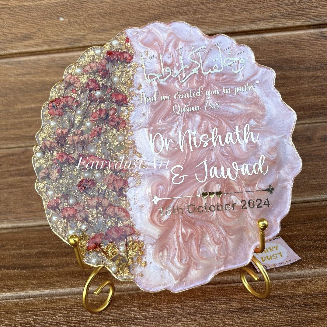 Pink with Bunch roses - Image 3