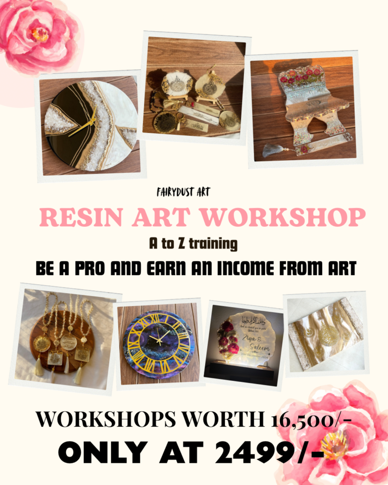 FAIRYDUST ART – RESIN WORKSHOP BUNDLE
